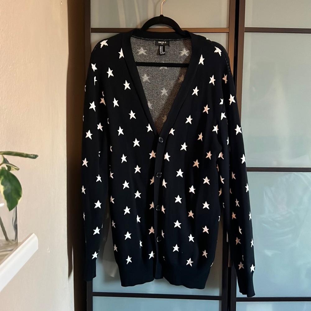 Forever 21 Star Cardigan